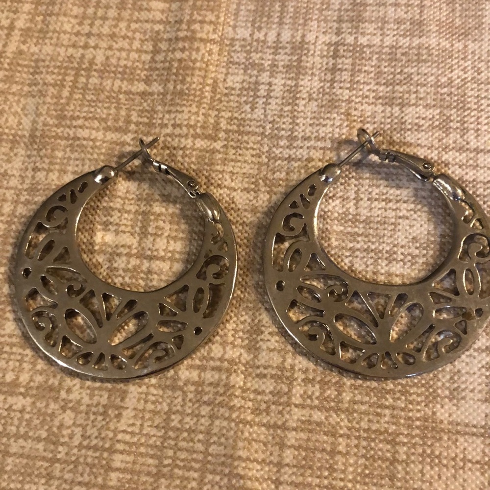 Hoop earrings